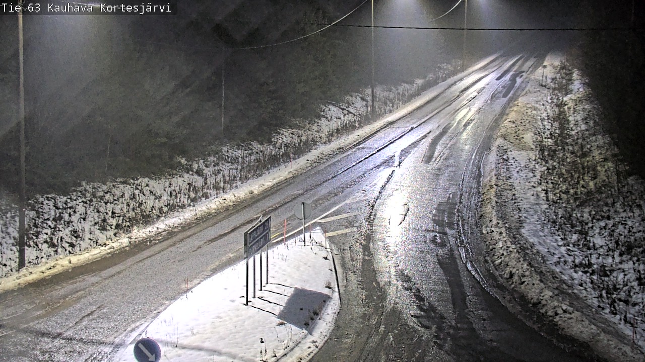 Weather Camera Image Road 63 Kauhava Kortesjärvi, Kauhava, Etelä-Pohjanmaa