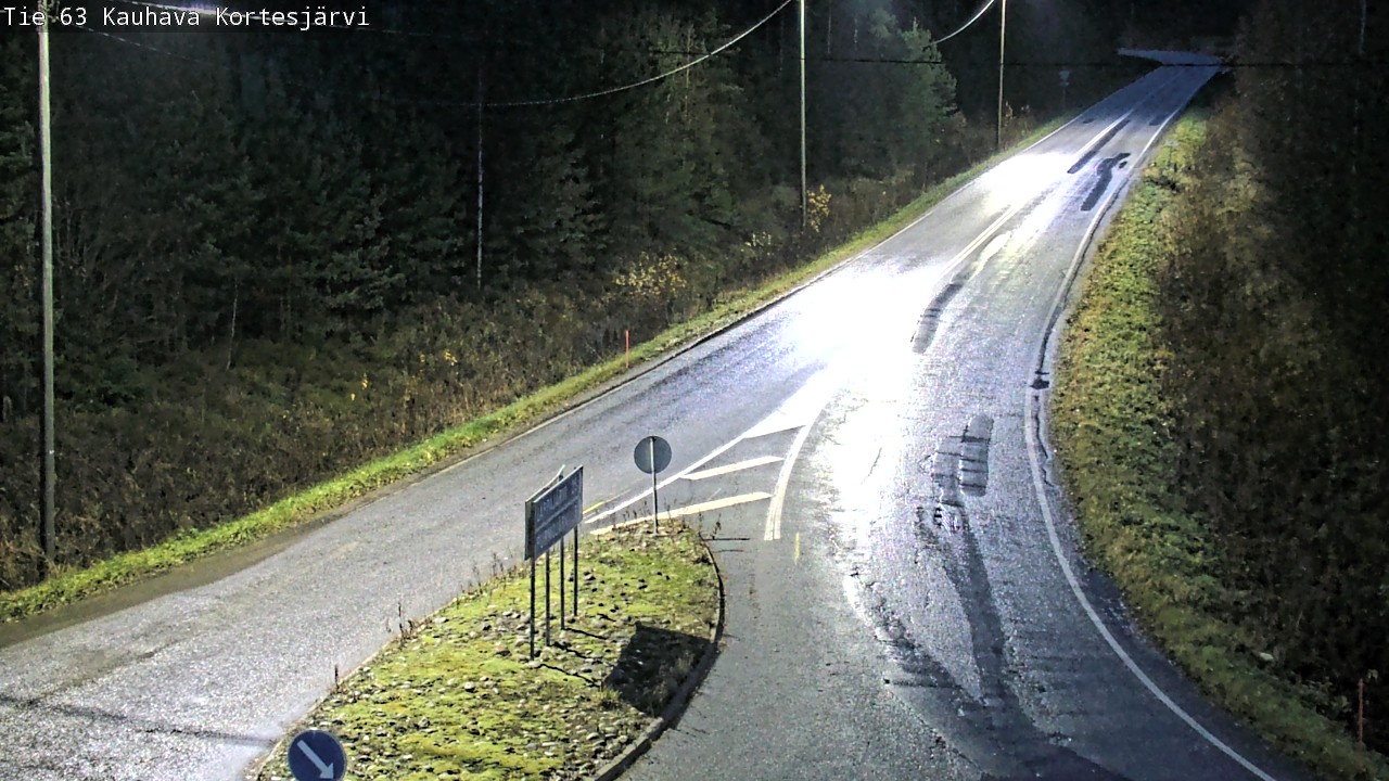Weather Camera Image Road 63 Kauhava Kortesjärvi, Kauhava, Etelä-Pohjanmaa