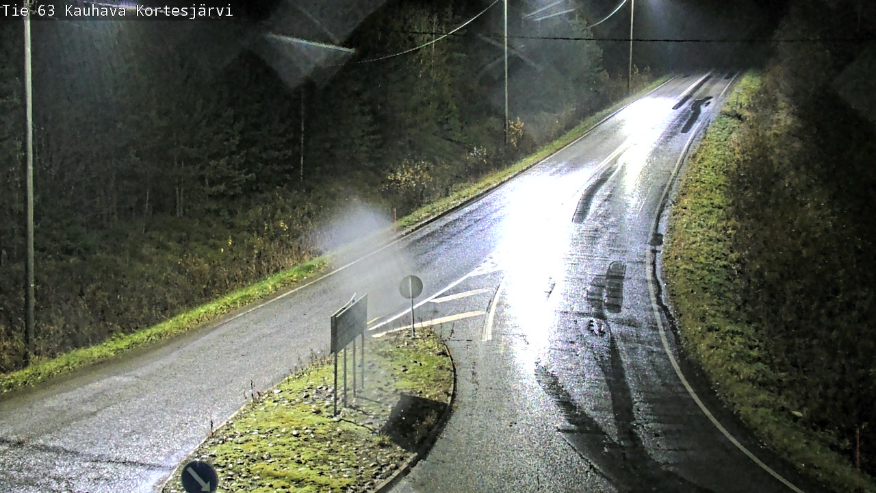 Weather Camera Image Road 63 Kauhava Kortesjärvi, Kauhava, Etelä-Pohjanmaa