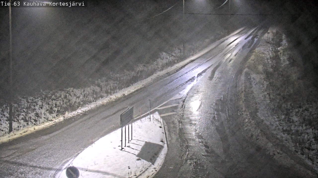Weather Camera Image Road 63 Kauhava Kortesjärvi, Kauhava, Etelä-Pohjanmaa