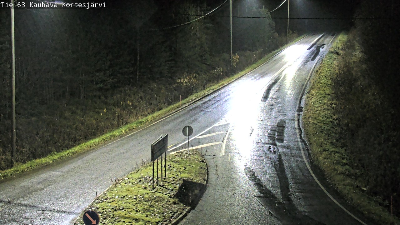 Weather Camera Image Road 63 Kauhava Kortesjärvi, Kauhava, Etelä-Pohjanmaa