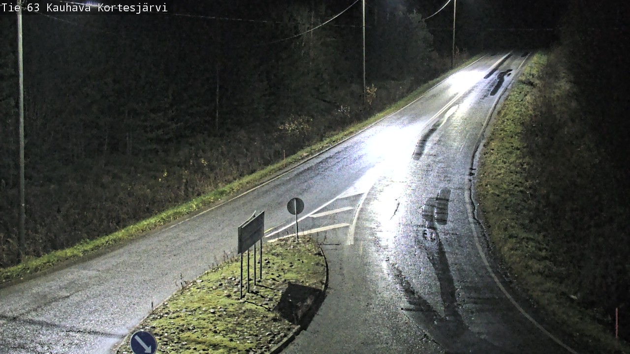 Weather Camera Image Road 63 Kauhava Kortesjärvi, Kauhava, Etelä-Pohjanmaa