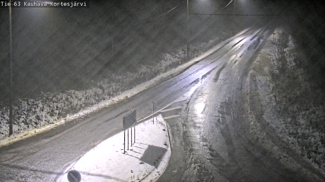 Weather Camera Image Road 63 Kauhava Kortesjärvi, Kauhava, Etelä-Pohjanmaa
