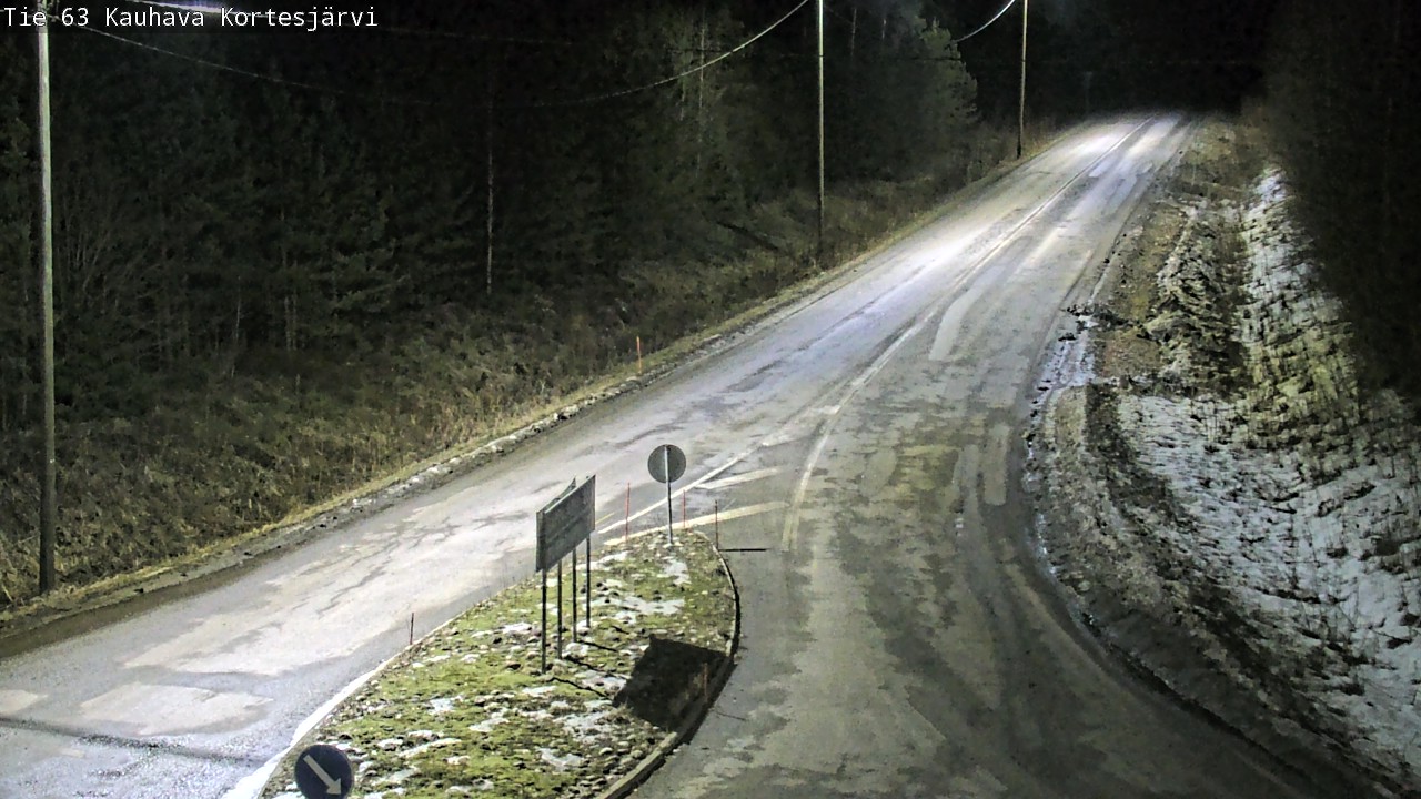 Weather Camera Image Väg 63 Kauhava Kortesjärvi, Kauhava, Etelä-Pohjanmaa
