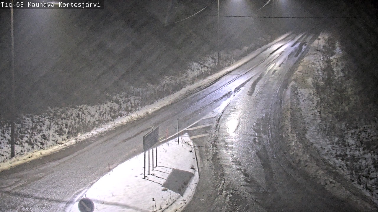 Weather Camera Image Road 63 Kauhava Kortesjärvi, Kauhava, Etelä-Pohjanmaa