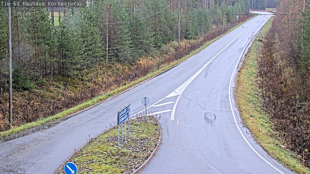 Weather Camera Image Road 63 Kauhava Kortesjärvi, Kauhava, Etelä-Pohjanmaa