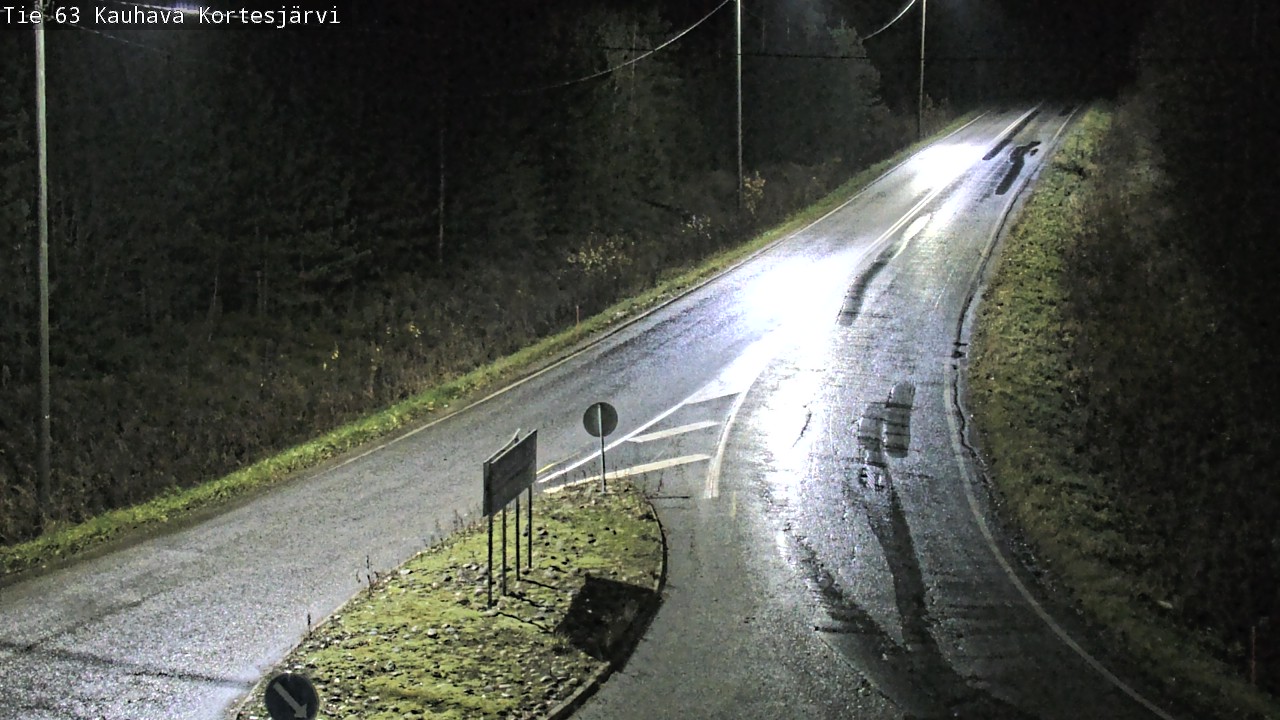 Weather Camera Image Road 63 Kauhava Kortesjärvi, Kauhava, Etelä-Pohjanmaa