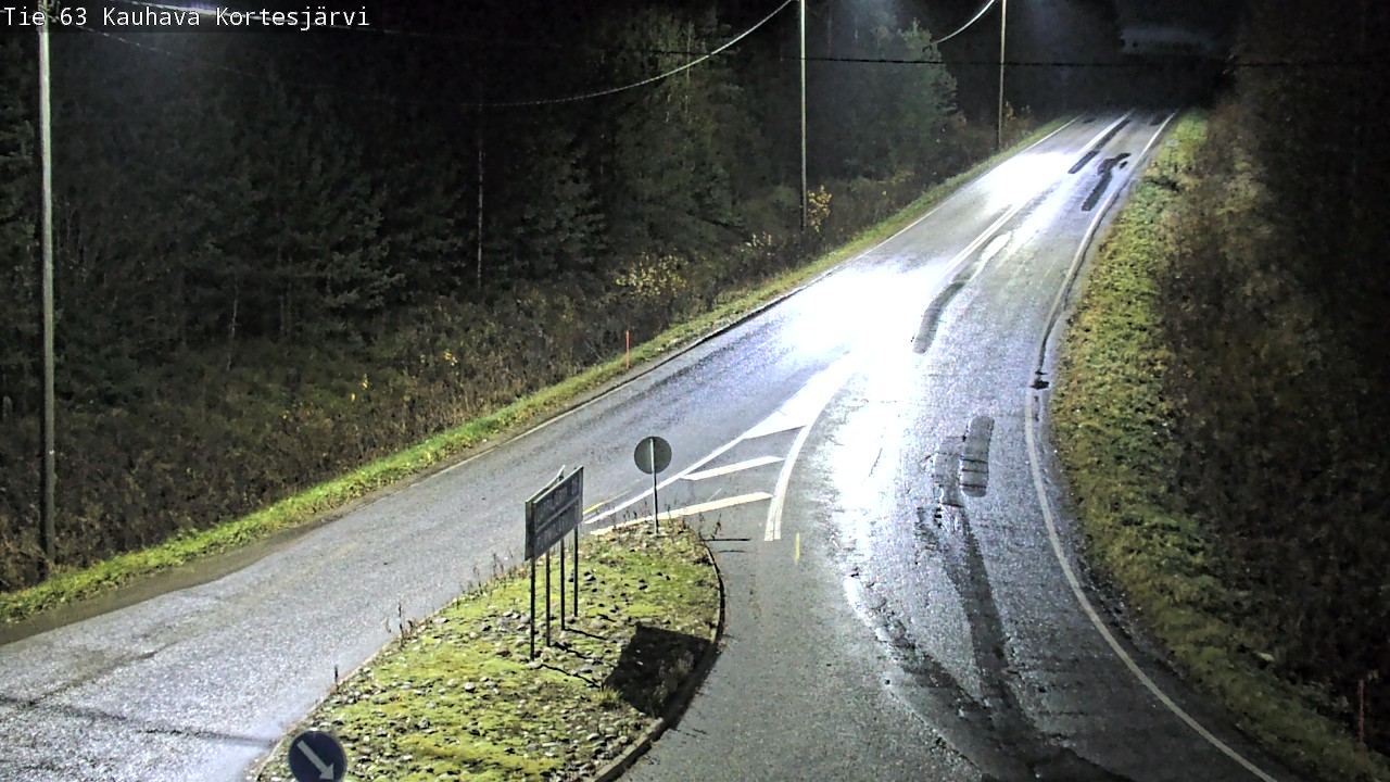 Weather Camera Image Road 63 Kauhava Kortesjärvi, Kauhava, Etelä-Pohjanmaa