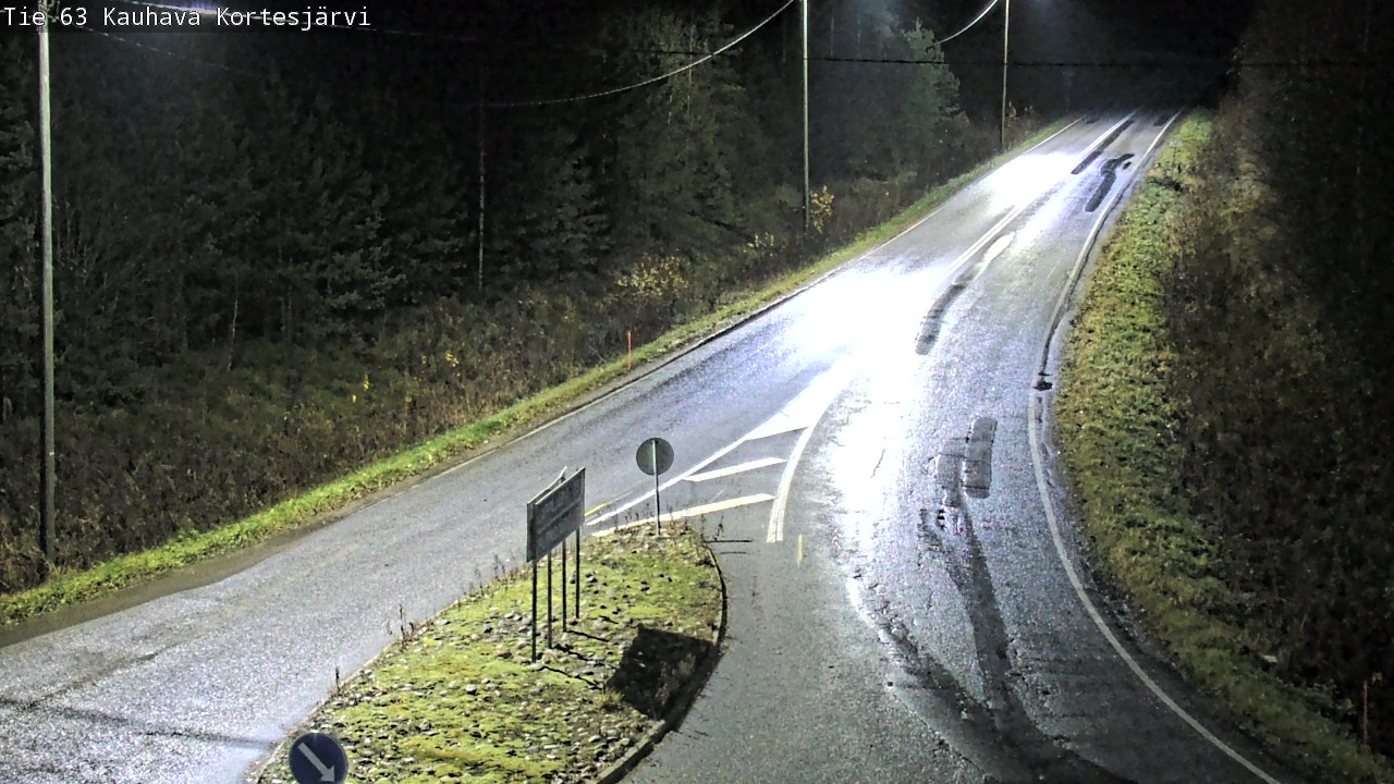 Weather Camera Image Road 63 Kauhava Kortesjärvi, Kauhava, Etelä-Pohjanmaa