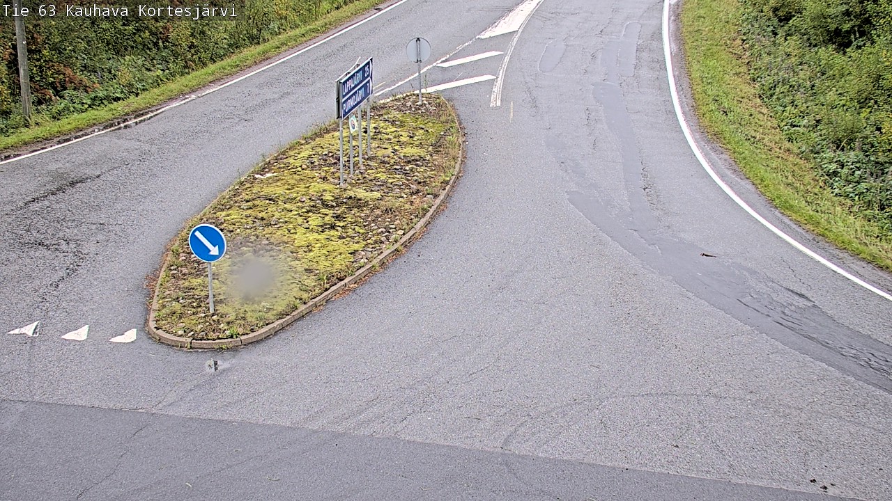 Weather Camera Image Väg 63 Kauhava Kortesjärvi, Kauhava, Etelä-Pohjanmaa