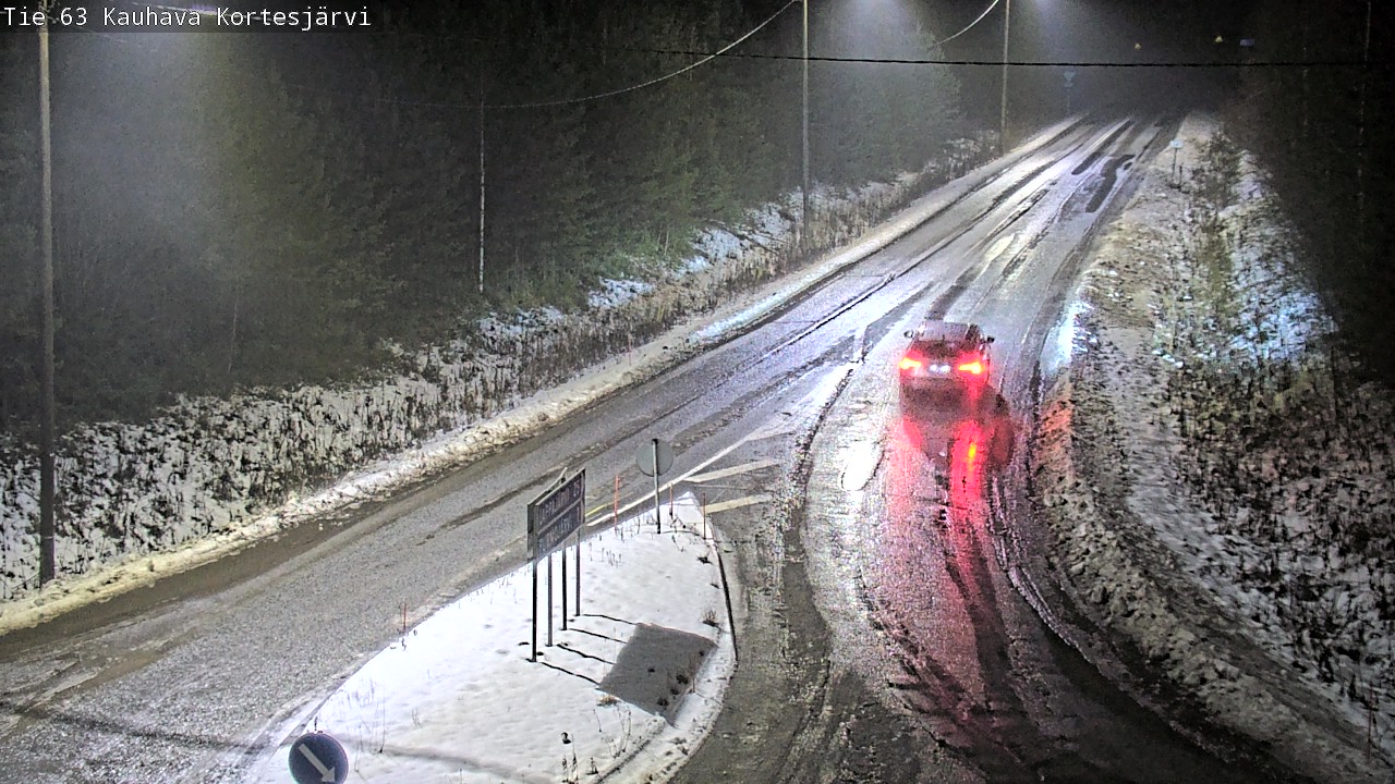 Weather Camera Image Road 63 Kauhava Kortesjärvi, Kauhava, Etelä-Pohjanmaa