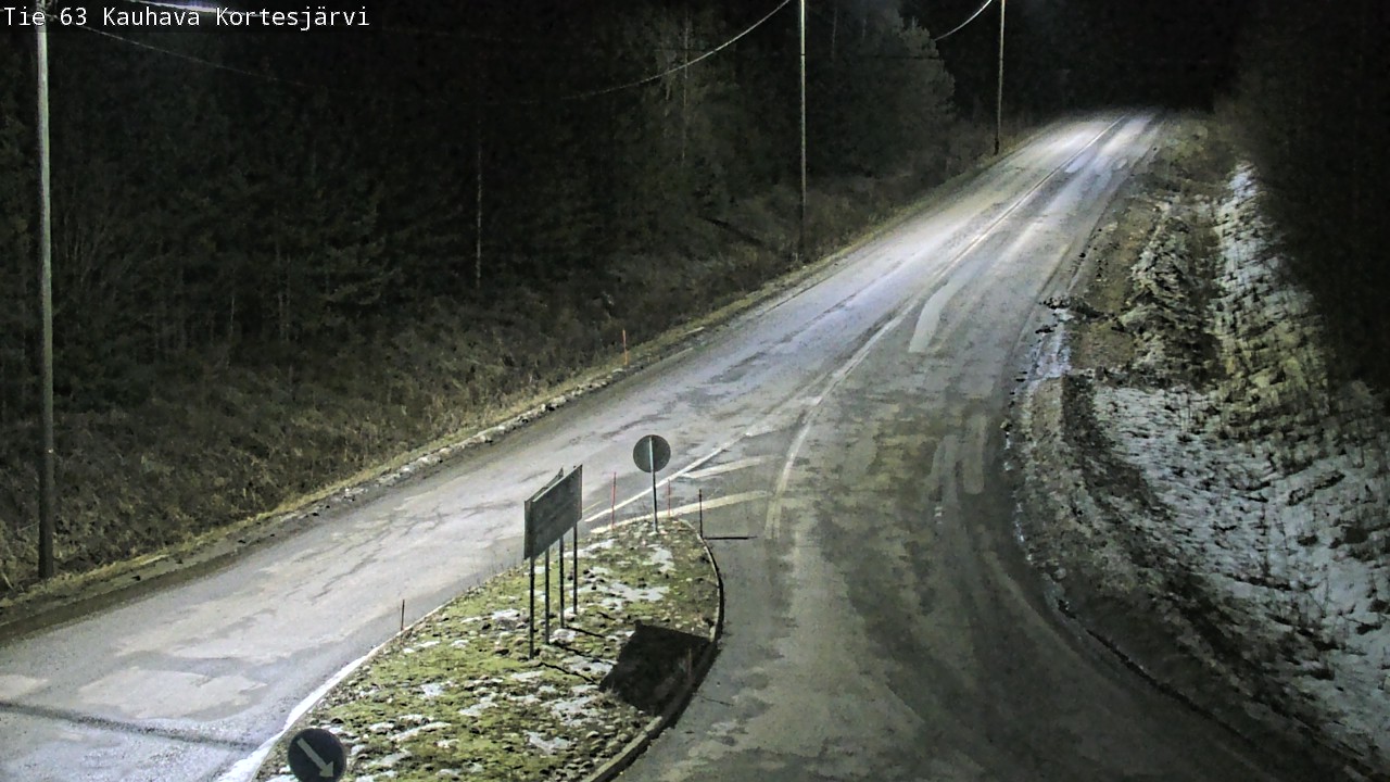 Weather Camera Image Väg 63 Kauhava Kortesjärvi, Kauhava, Etelä-Pohjanmaa