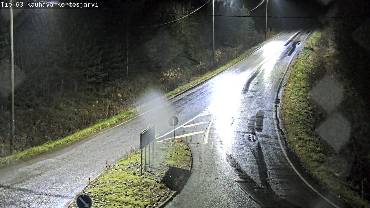 Weather Camera Image Road 63 Kauhava Kortesjärvi, Kauhava, Etelä-Pohjanmaa