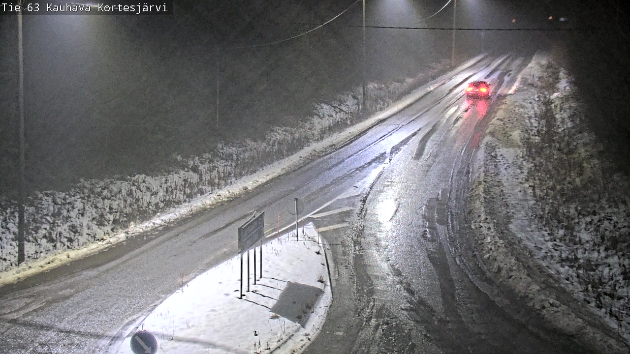 Weather Camera Image Road 63 Kauhava Kortesjärvi, Kauhava, Etelä-Pohjanmaa