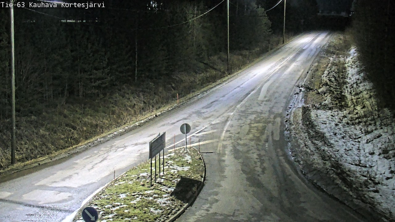 Weather Camera Image Väg 63 Kauhava Kortesjärvi, Kauhava, Etelä-Pohjanmaa