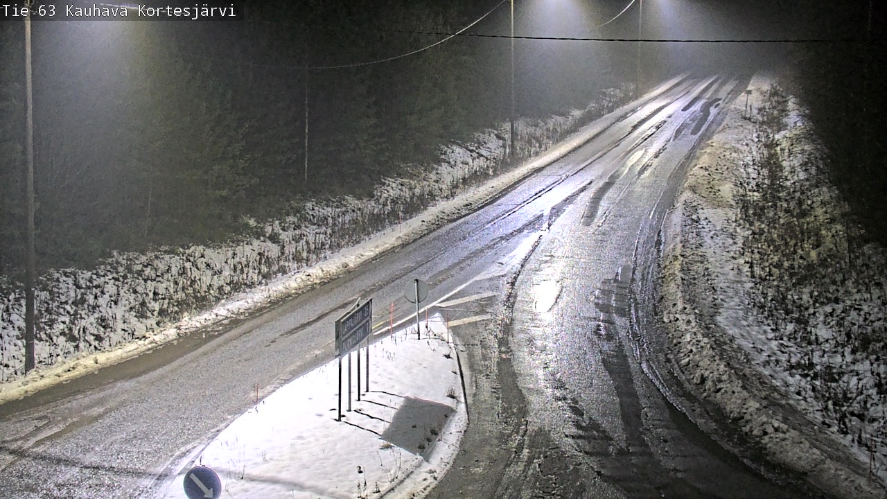 Weather Camera Image Road 63 Kauhava Kortesjärvi, Kauhava, Etelä-Pohjanmaa
