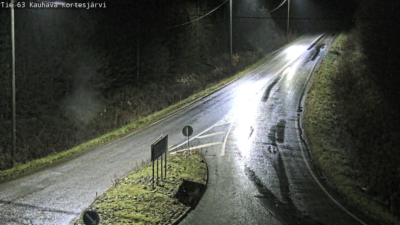 Weather Camera Image Road 63 Kauhava Kortesjärvi, Kauhava, Etelä-Pohjanmaa