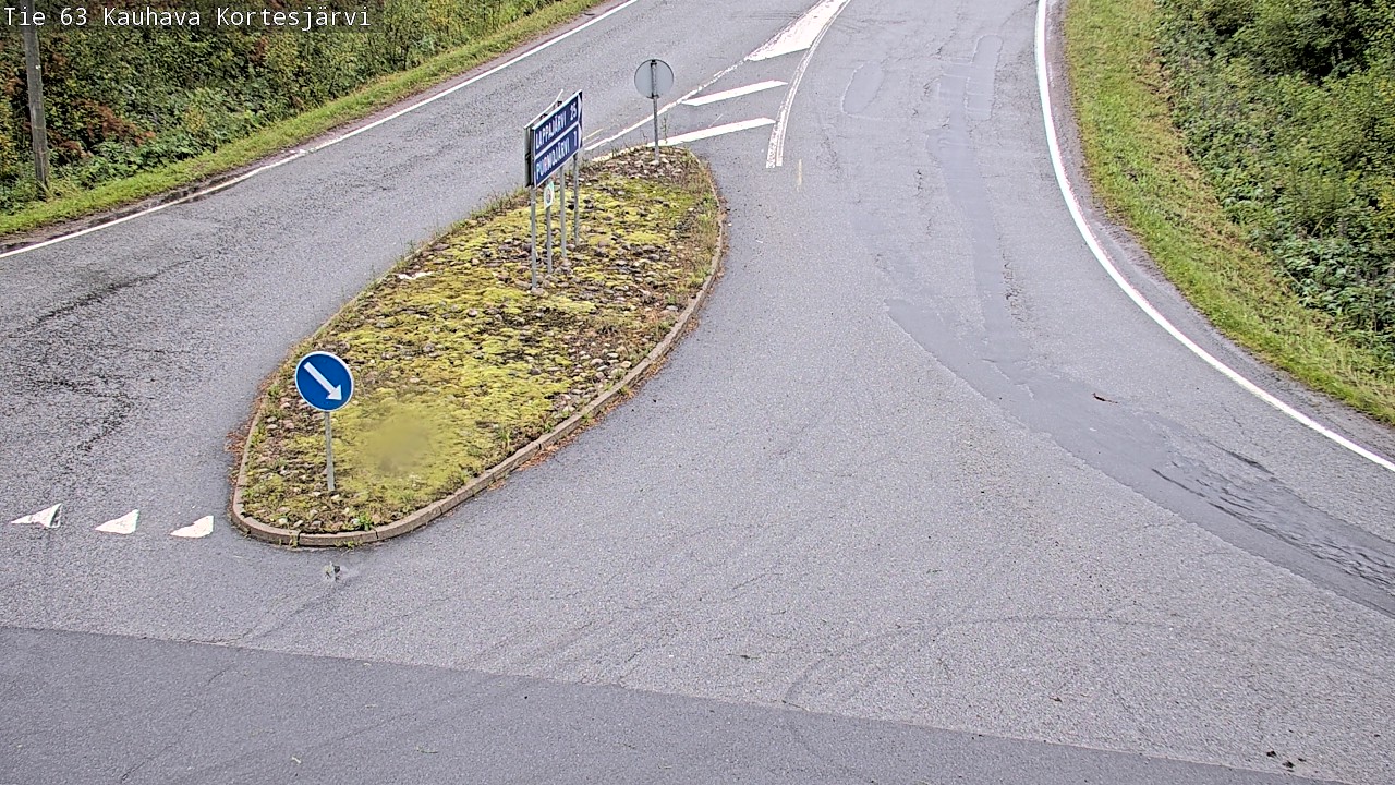 Weather Camera Image Road 63 Kauhava Kortesjärvi, Kauhava, Etelä-Pohjanmaa