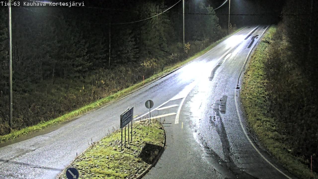Weather Camera Image Road 63 Kauhava Kortesjärvi, Kauhava, Etelä-Pohjanmaa