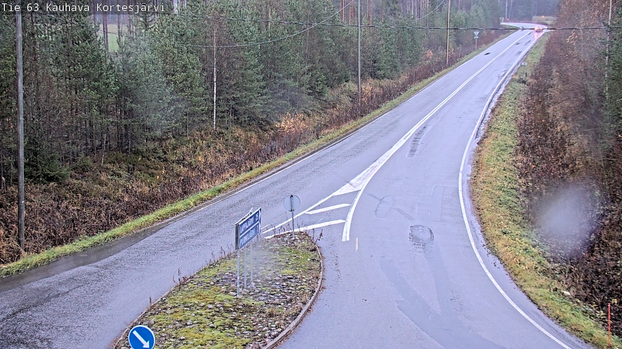Weather Camera Image Road 63 Kauhava Kortesjärvi, Kauhava, Etelä-Pohjanmaa