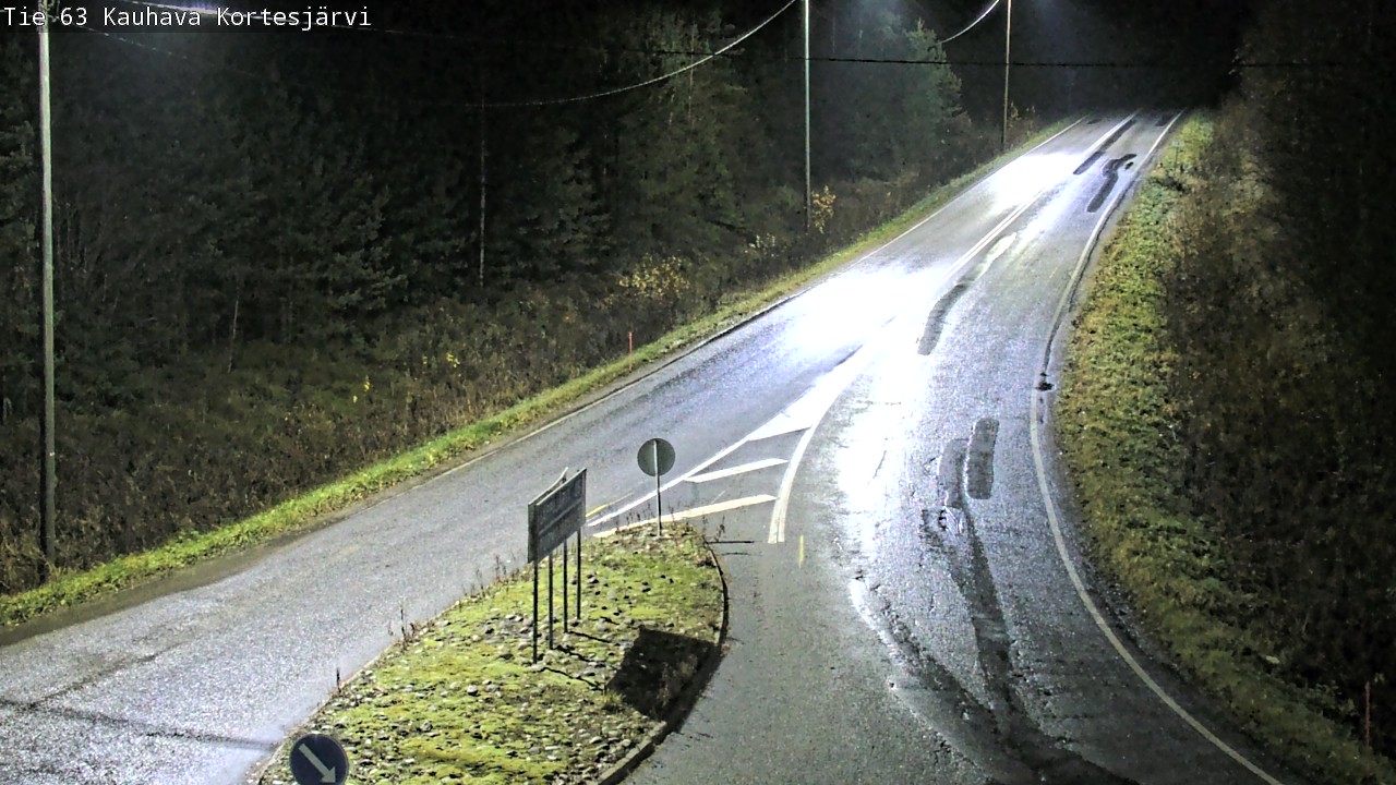 Weather Camera Image Road 63 Kauhava Kortesjärvi, Kauhava, Etelä-Pohjanmaa