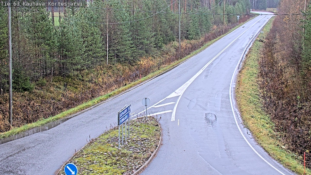 Weather Camera Image Road 63 Kauhava Kortesjärvi, Kauhava, Etelä-Pohjanmaa