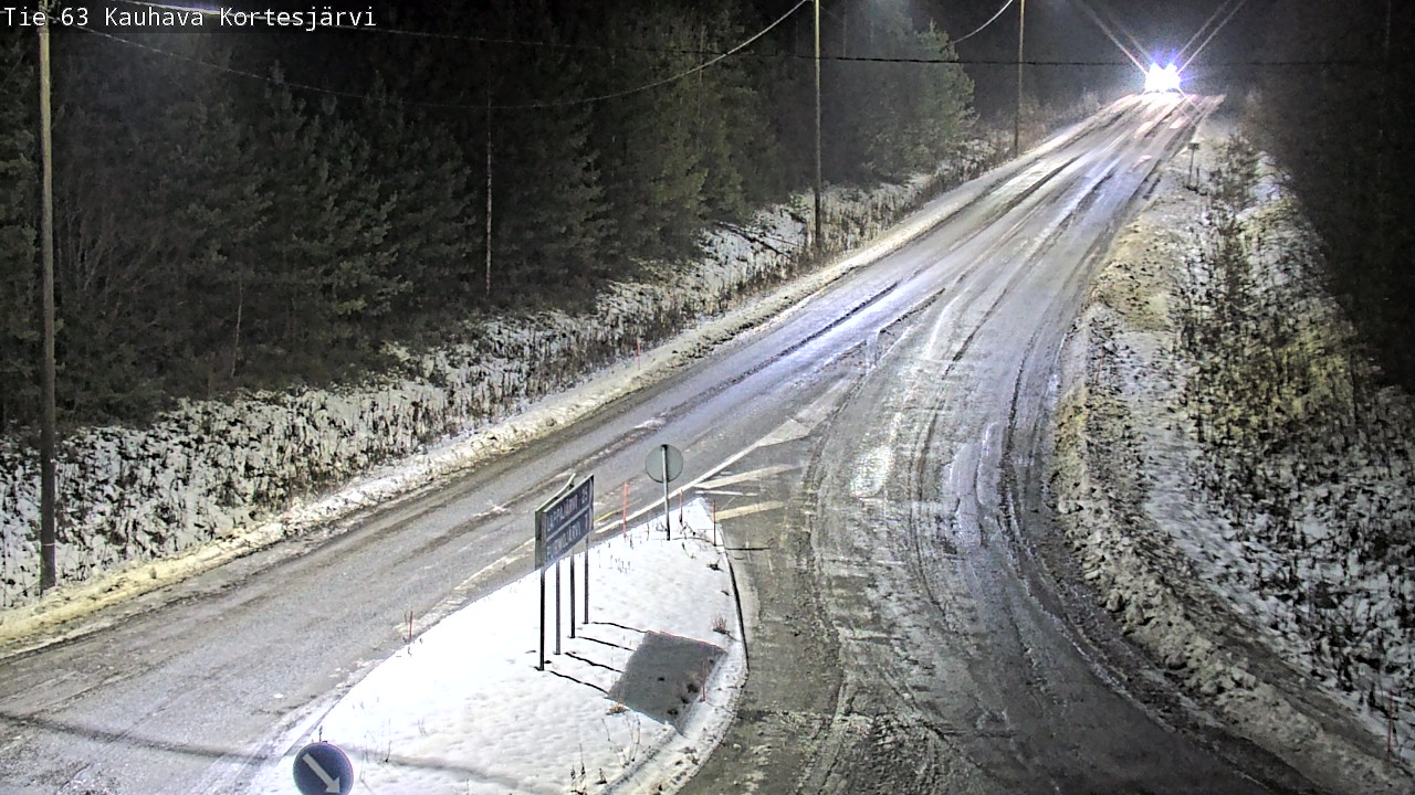 Weather Camera Image Road 63 Kauhava Kortesjärvi, Kauhava, Etelä-Pohjanmaa