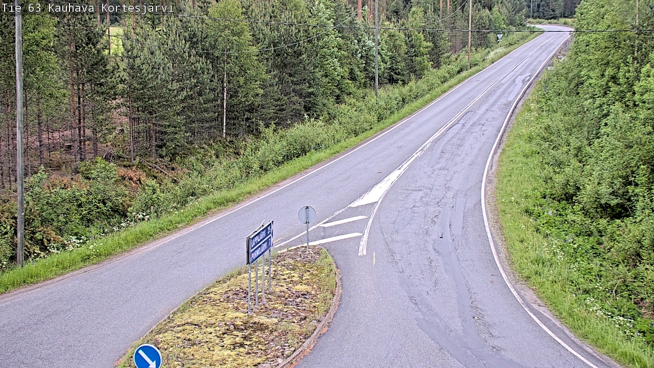 Kelikamerat Kuva Tie 63 Kauhava Kortesjärvi, Kauhava, Etelä-Pohjanmaa