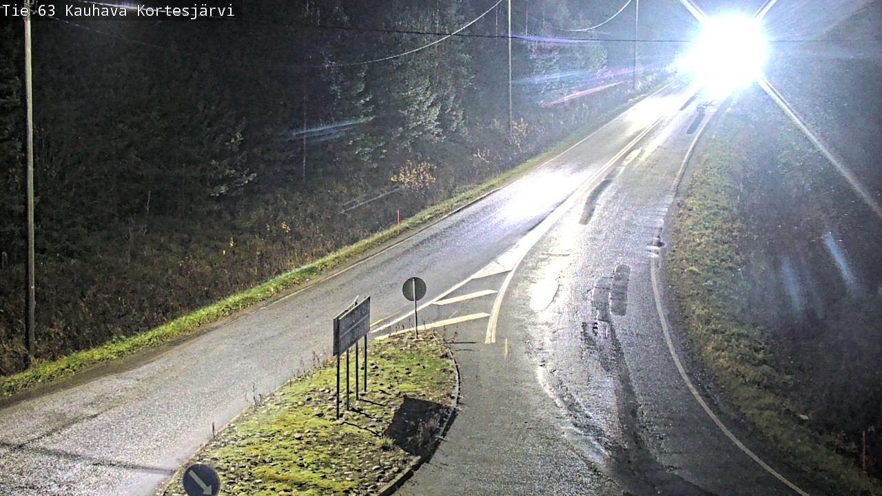 Weather Camera Image Road 63 Kauhava Kortesjärvi, Kauhava, Etelä-Pohjanmaa
