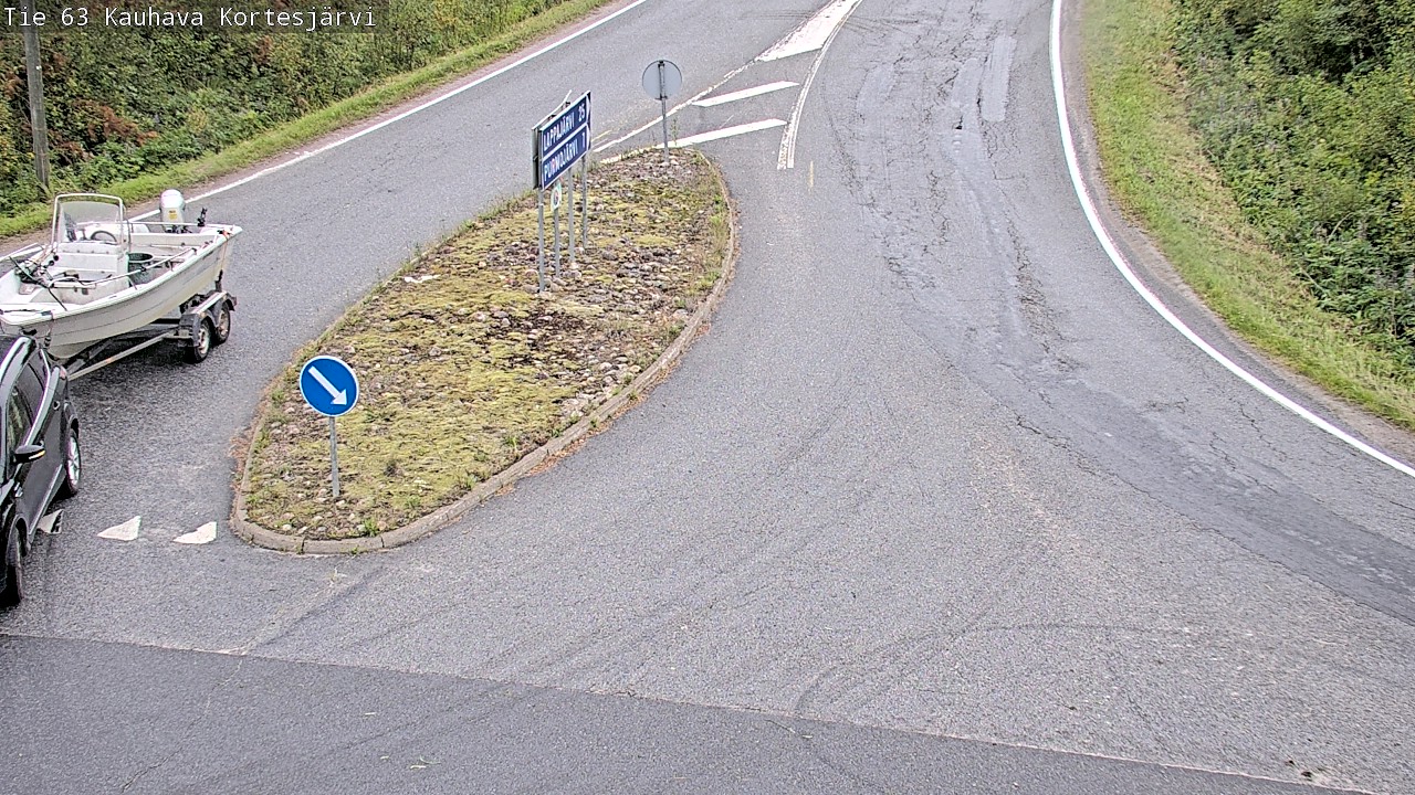 Weather Camera Image Road 63 Kauhava Kortesjärvi, Kauhava, Etelä-Pohjanmaa