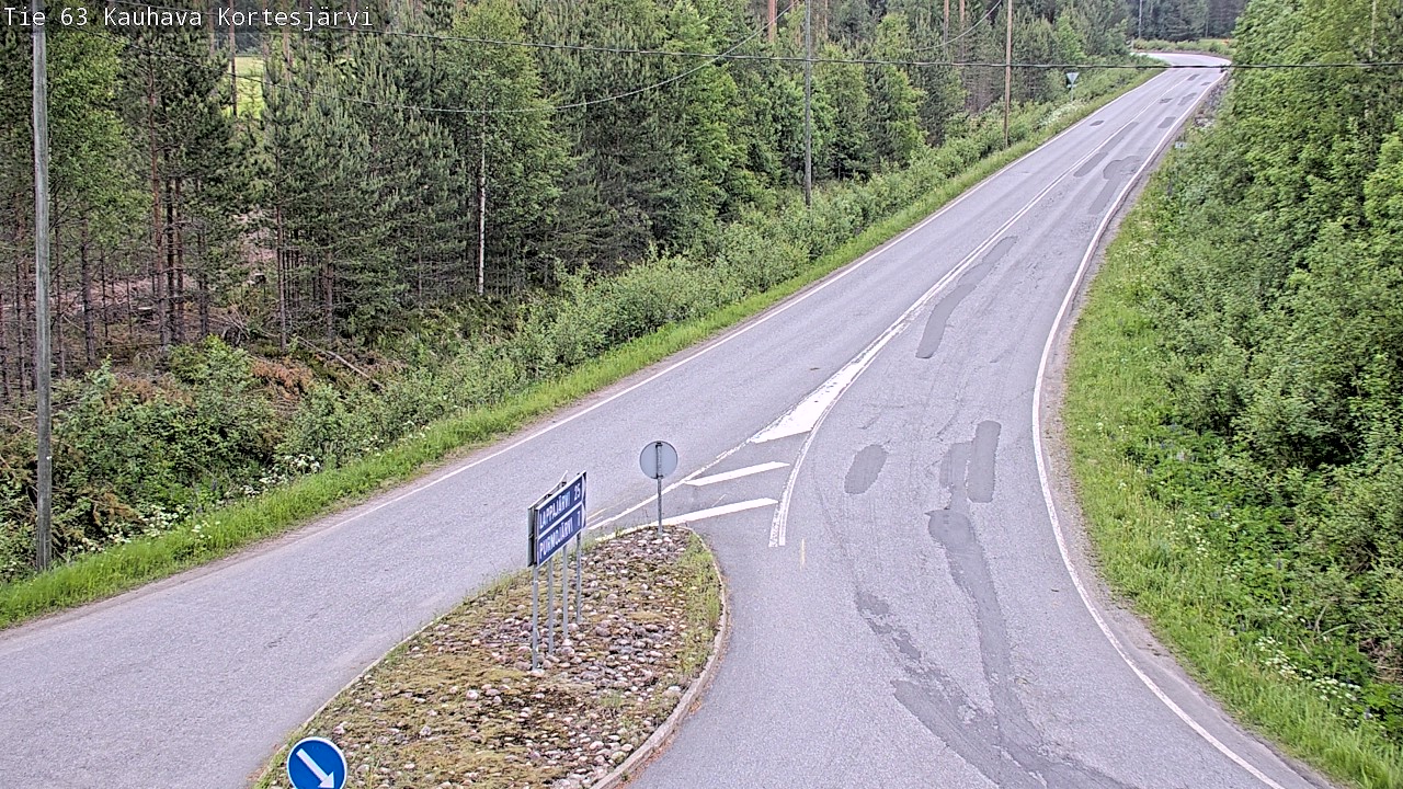 Kelikamerat Kuva Tie 63 Kauhava Kortesjärvi, Kauhava, Etelä-Pohjanmaa
