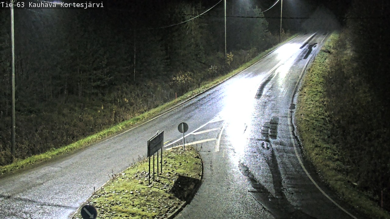 Weather Camera Image Road 63 Kauhava Kortesjärvi, Kauhava, Etelä-Pohjanmaa