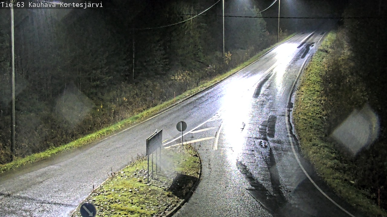 Weather Camera Image Road 63 Kauhava Kortesjärvi, Kauhava, Etelä-Pohjanmaa