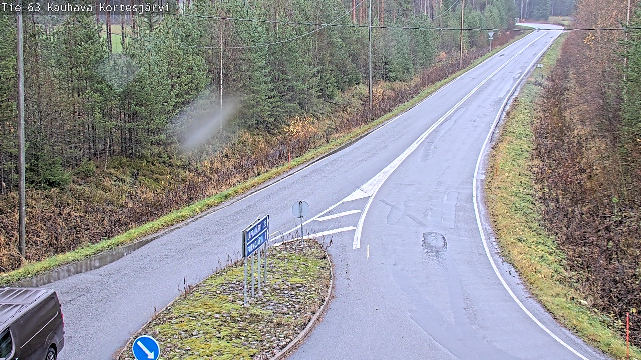 Weather Camera Image Road 63 Kauhava Kortesjärvi, Kauhava, Etelä-Pohjanmaa