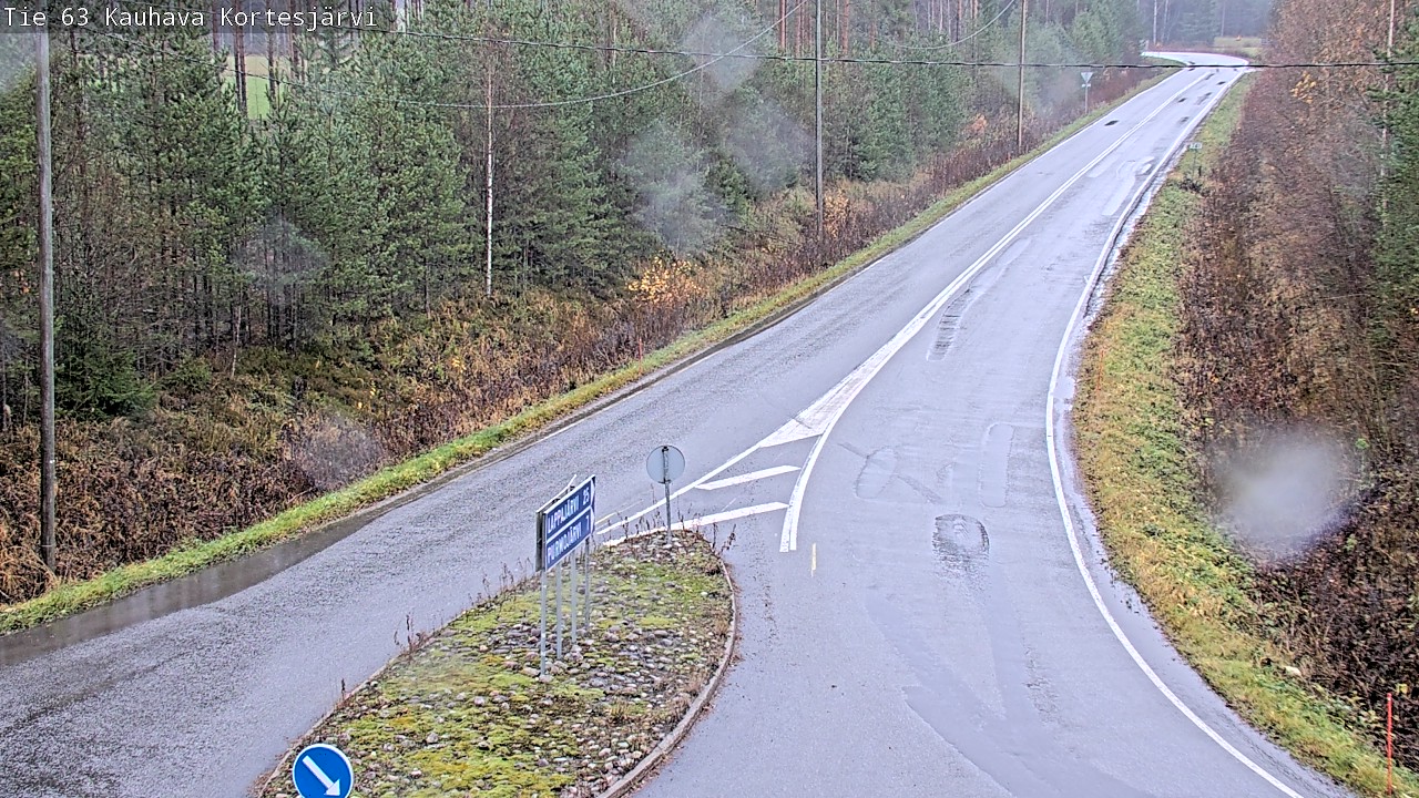 Weather Camera Image Road 63 Kauhava Kortesjärvi, Kauhava, Etelä-Pohjanmaa