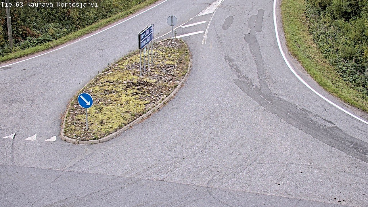 Weather Camera Image Road 63 Kauhava Kortesjärvi, Kauhava, Etelä-Pohjanmaa