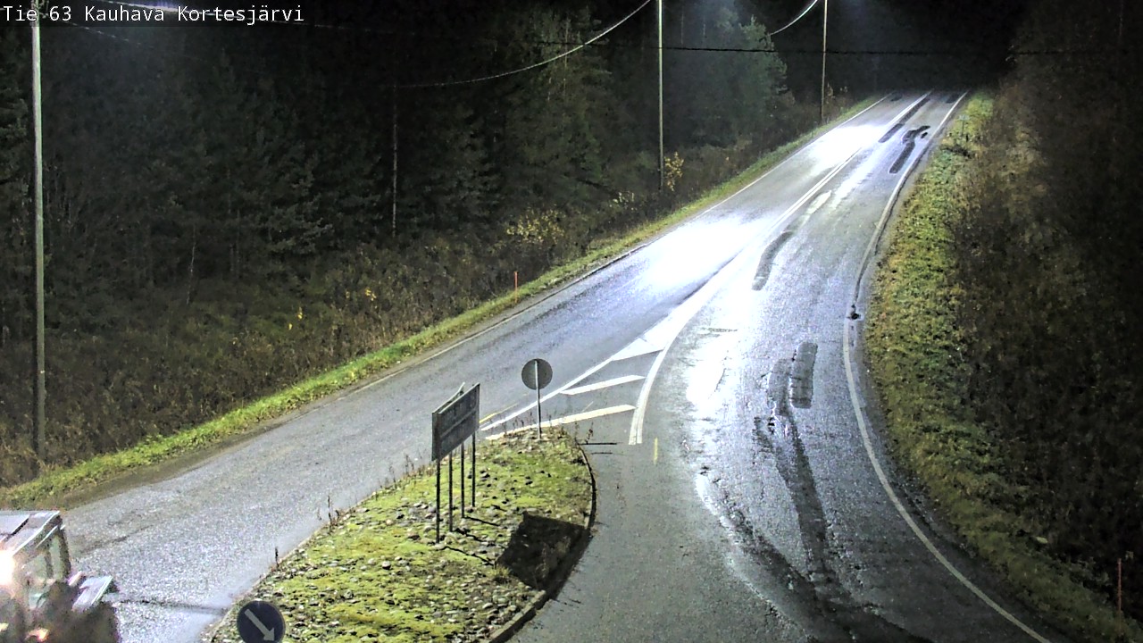 Weather Camera Image Väg 63 Kauhava Kortesjärvi, Kauhava, Etelä-Pohjanmaa