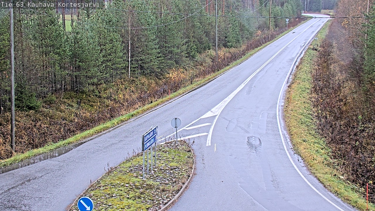 Weather Camera Image Road 63 Kauhava Kortesjärvi, Kauhava, Etelä-Pohjanmaa