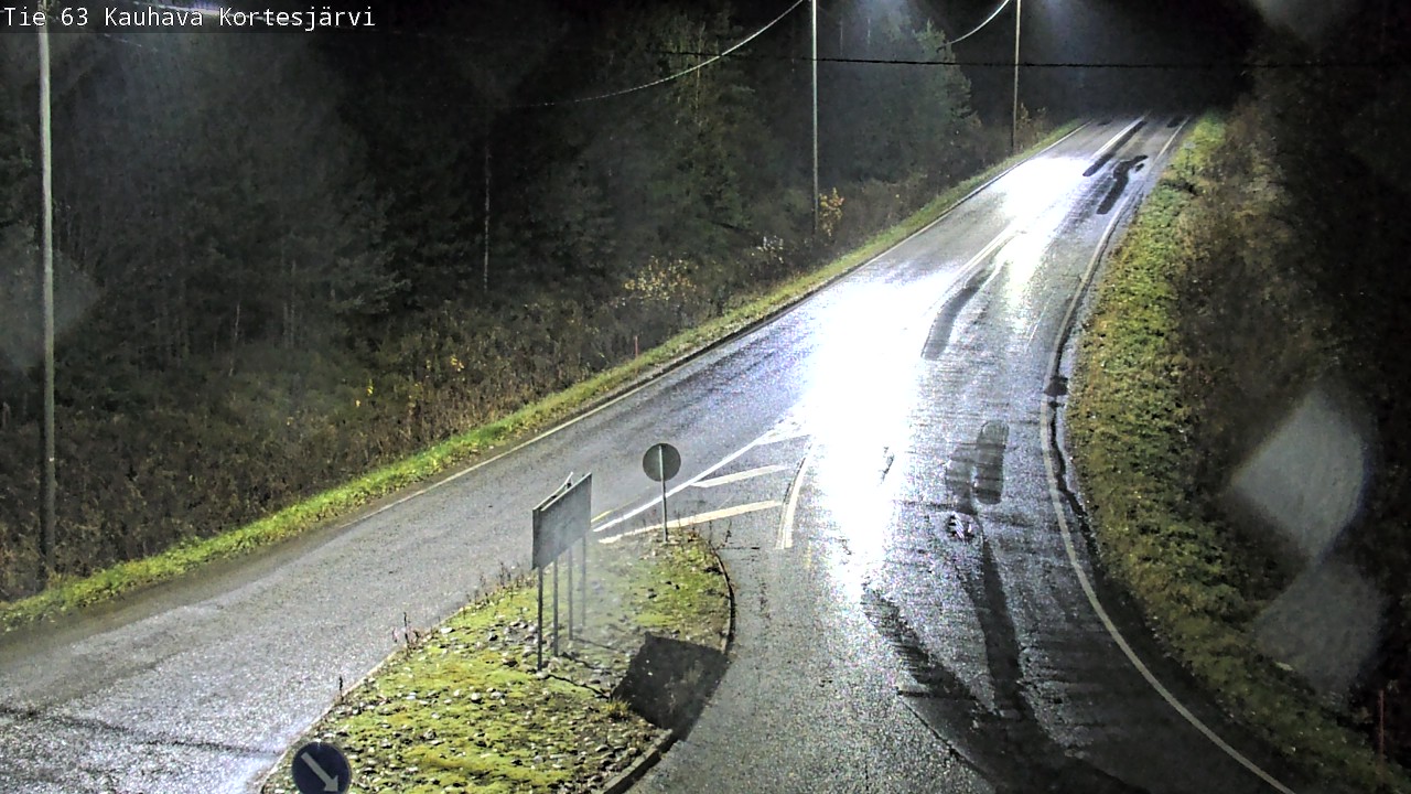 Weather Camera Image Road 63 Kauhava Kortesjärvi, Kauhava, Etelä-Pohjanmaa