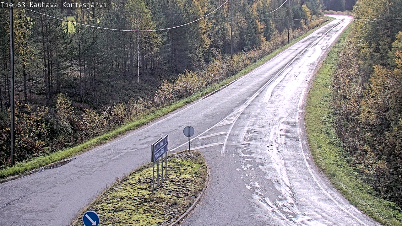 Weather Camera Image Road 63 Kauhava Kortesjärvi, Kauhava, Etelä-Pohjanmaa