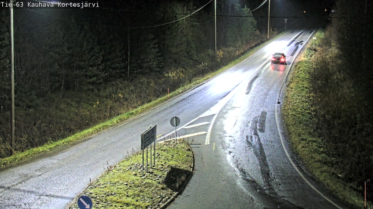 Weather Camera Image Väg 63 Kauhava Kortesjärvi, Kauhava, Etelä-Pohjanmaa