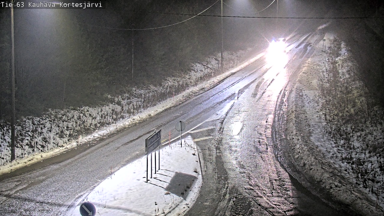 Weather Camera Image Road 63 Kauhava Kortesjärvi, Kauhava, Etelä-Pohjanmaa