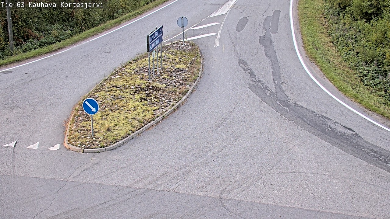 Weather Camera Image Road 63 Kauhava Kortesjärvi, Kauhava, Etelä-Pohjanmaa
