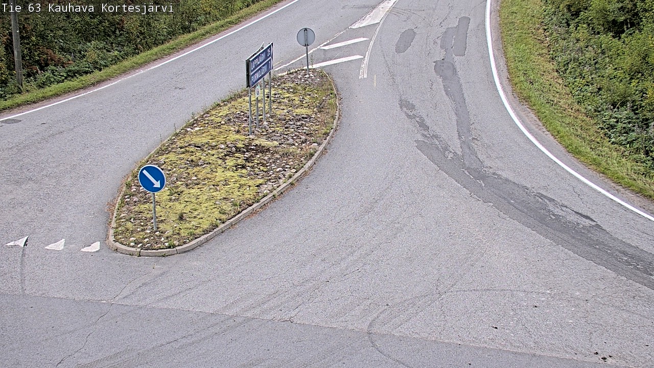 Weather Camera Image Road 63 Kauhava Kortesjärvi, Kauhava, Etelä-Pohjanmaa