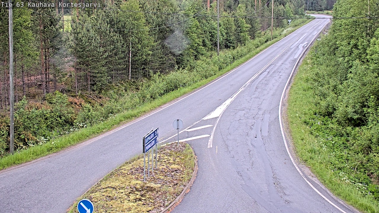Kelikamerat Kuva Tie 63 Kauhava Kortesjärvi, Kauhava, Etelä-Pohjanmaa