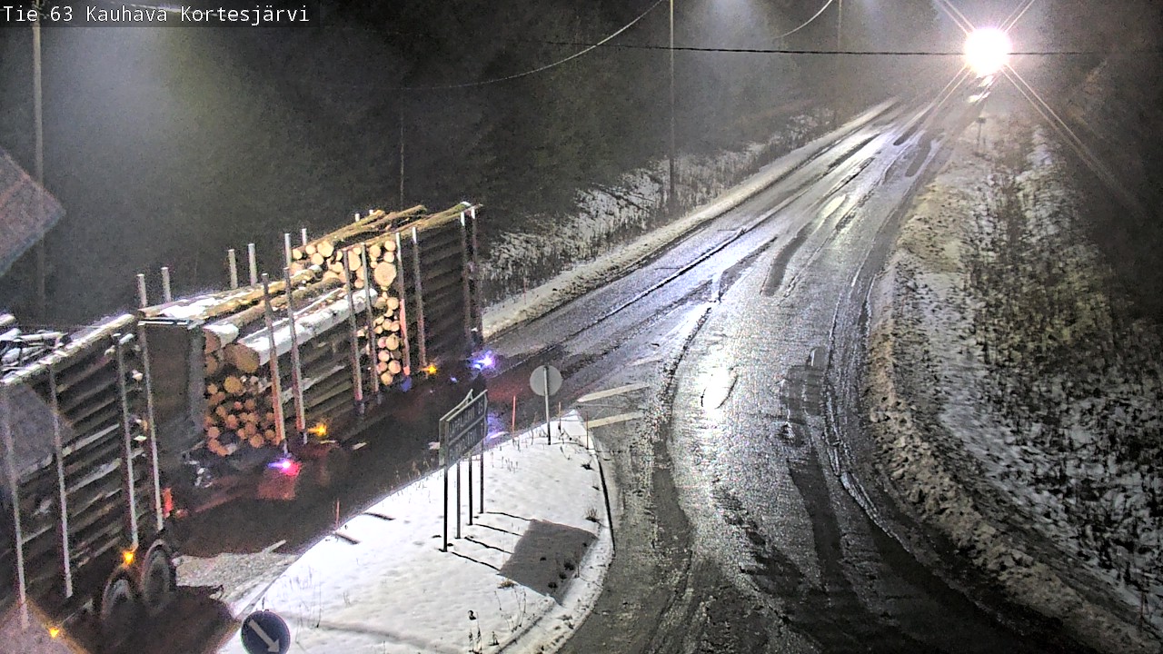 Weather Camera Image Road 63 Kauhava Kortesjärvi, Kauhava, Etelä-Pohjanmaa