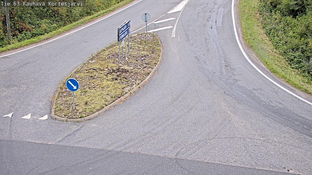 Weather Camera Image Road 63 Kauhava Kortesjärvi, Kauhava, Etelä-Pohjanmaa