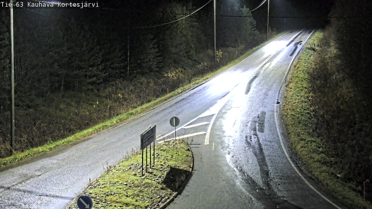 Weather Camera Image Road 63 Kauhava Kortesjärvi, Kauhava, Etelä-Pohjanmaa