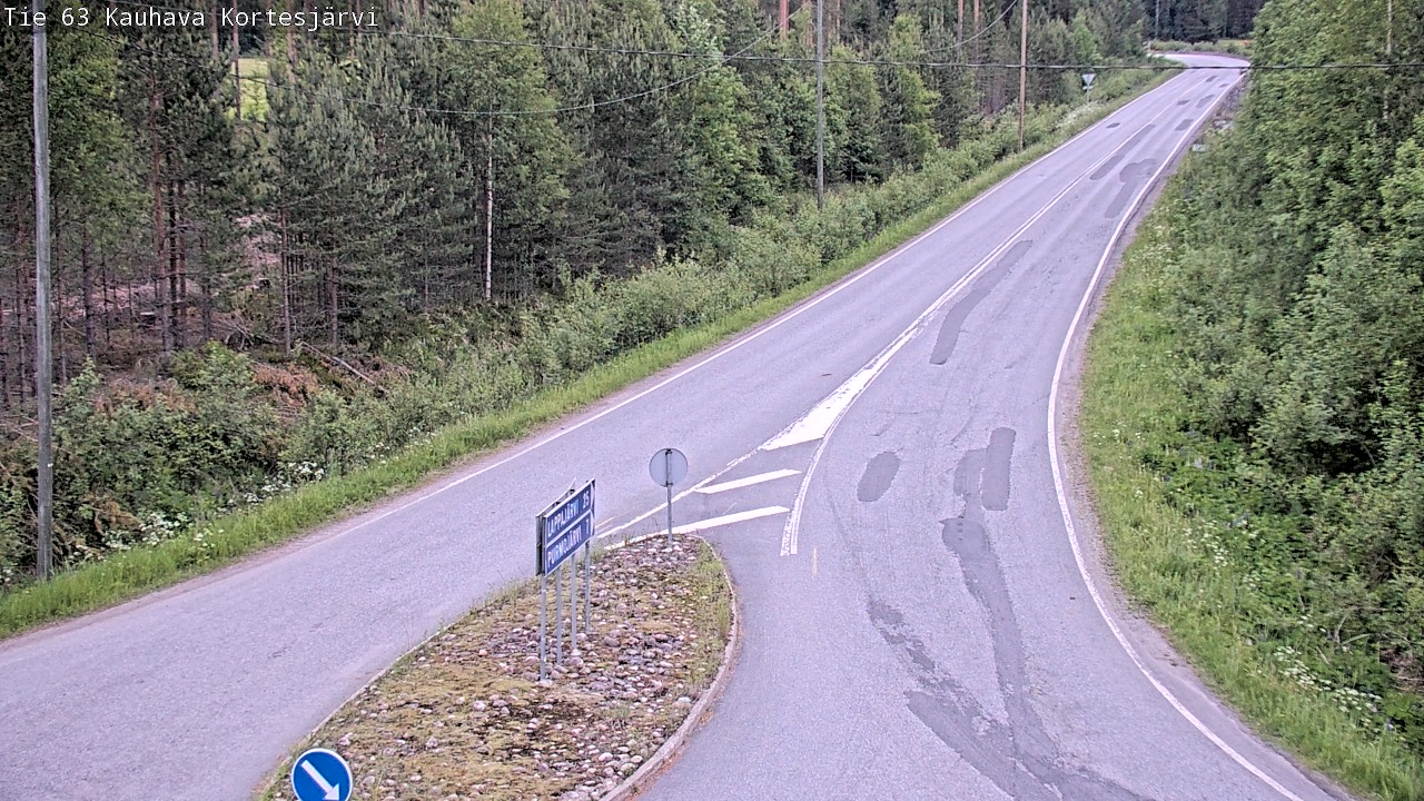 Kelikamerat Kuva Tie 63 Kauhava Kortesjärvi, Kauhava, Etelä-Pohjanmaa