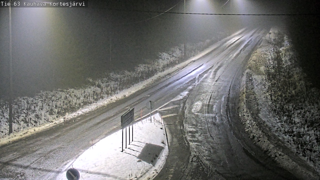 Weather Camera Image Road 63 Kauhava Kortesjärvi, Kauhava, Etelä-Pohjanmaa